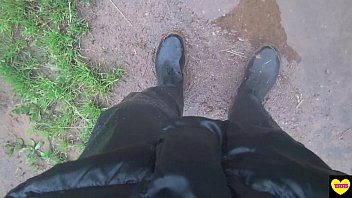 Bellas rung Black Rubberboots