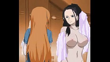 Nami &_ Nico Robin After Bathing